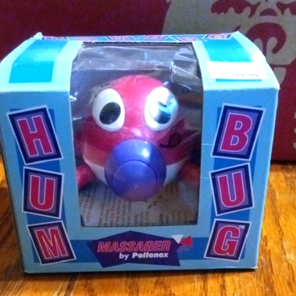 Humbug Massager Vintage By Pollenex. Pink &Purple NWT in Box